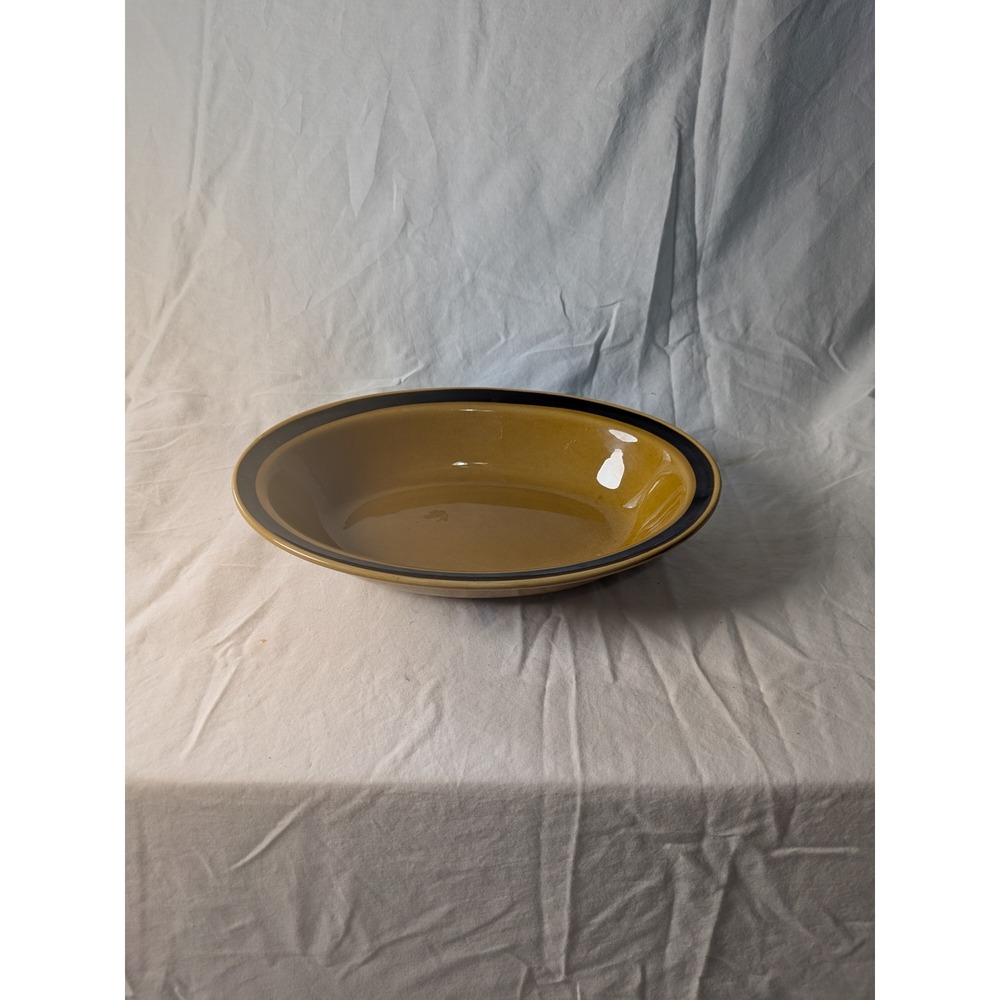 Designers Collection Stoneware Japan Honey Oval Serving Bowl Hand Decorat 9.75in - Picture 2 of 9